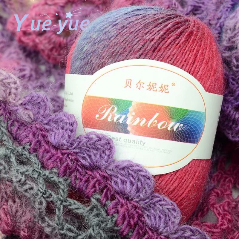 600m 싱글 스트랜드 염색 울 원사, 손으로 짠 후크 - Woven Scarf Blanket 리뷰 및 가격