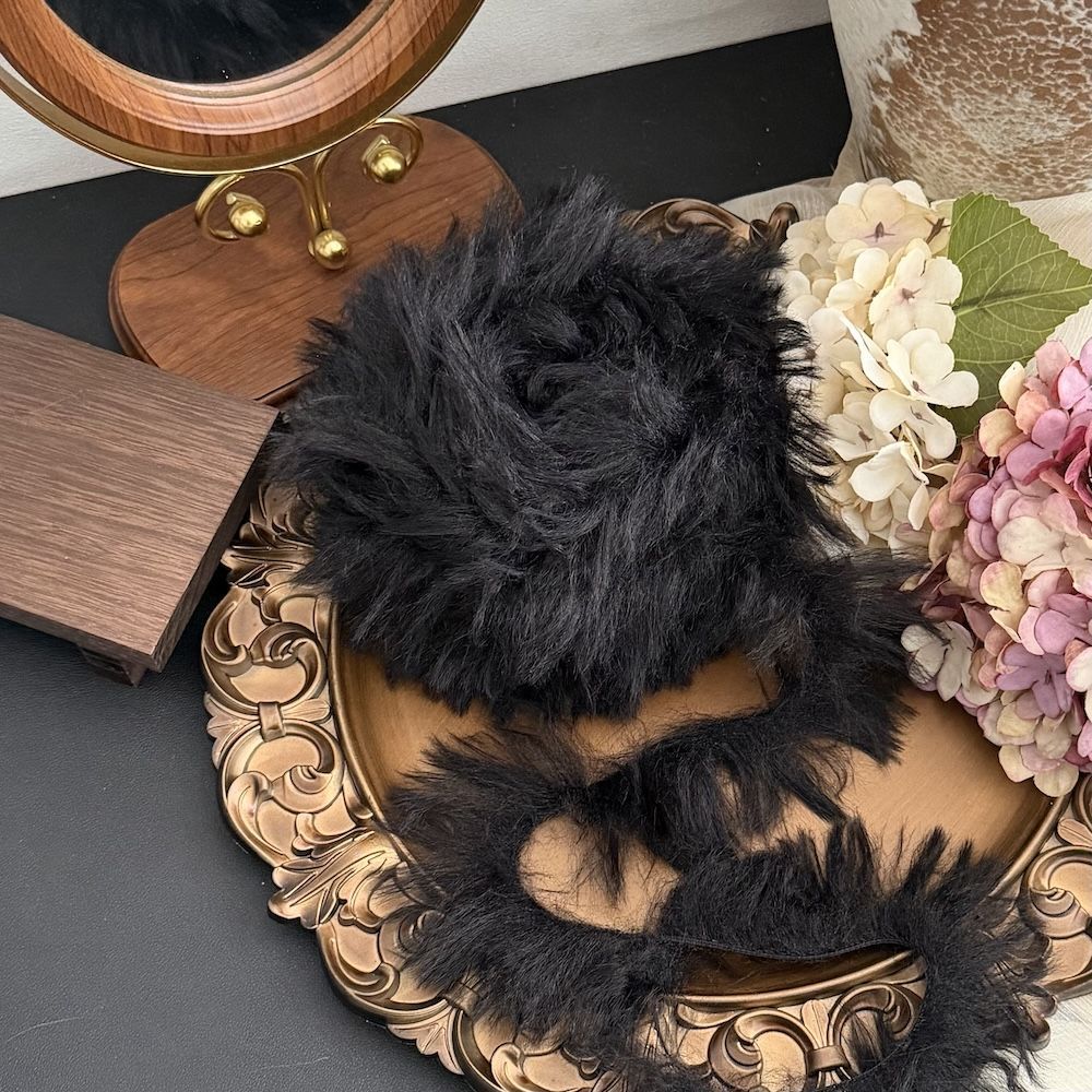 100g 인조 여우 털실, 부드럽고 푹신한 질감, 굵은 - Woven Scarf Blanket 리뷰 및 가격
