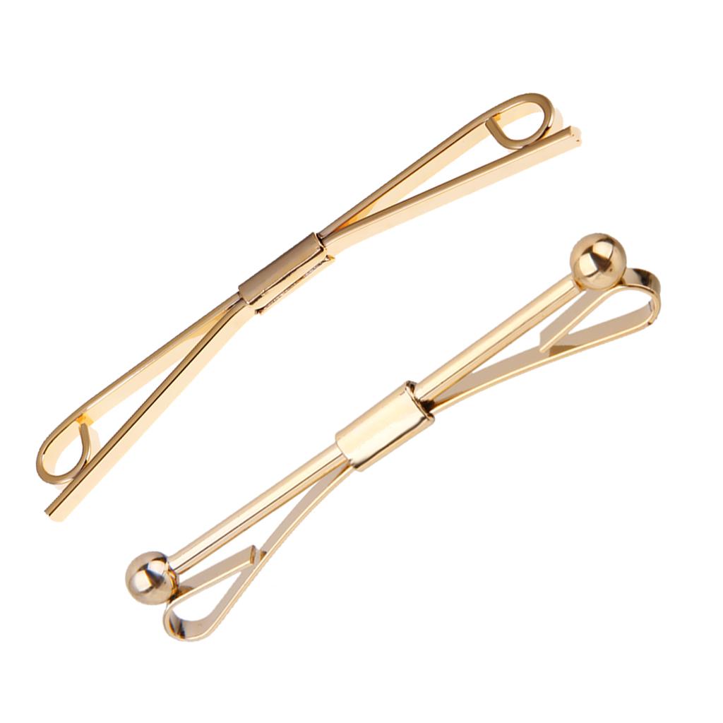 남성용 고급 금속 합금 소재의 넥타이 핀 2개 세트,  - Tie Bar Set Gift 리뷰 및 가격