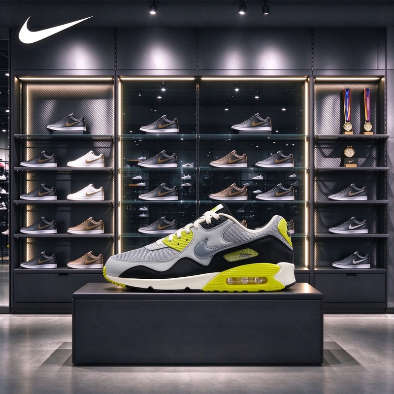 나이키 에어 맥스 90 남성용 스니커즈, 힐 부분에 에 - Nike Shoes Air Max 90 리뷰 및 가격
