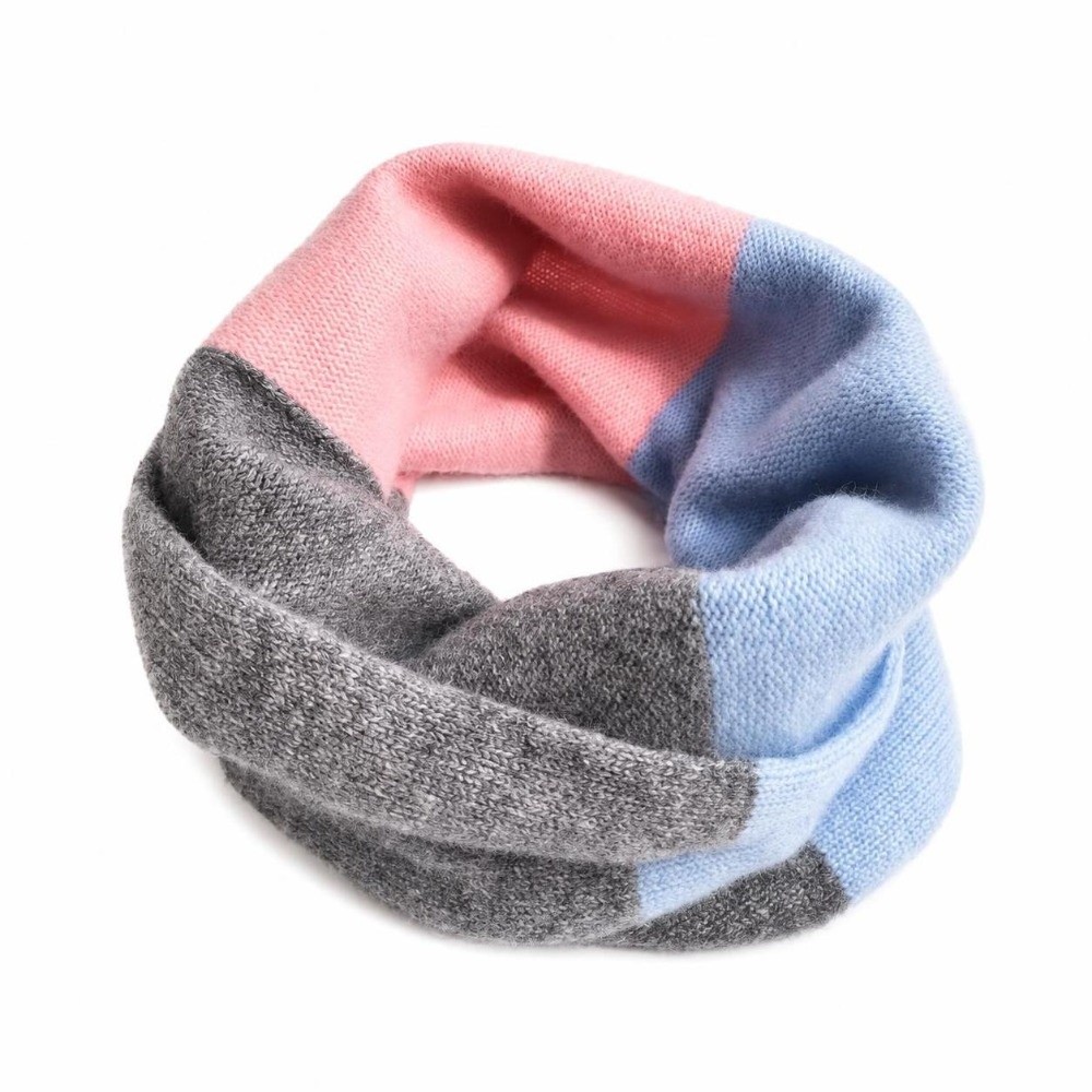 부드러운 소재로 제작된 컬러 인피니티 스카프, 신축성  - Infinity Scarf Knit 리뷰 및 가격
