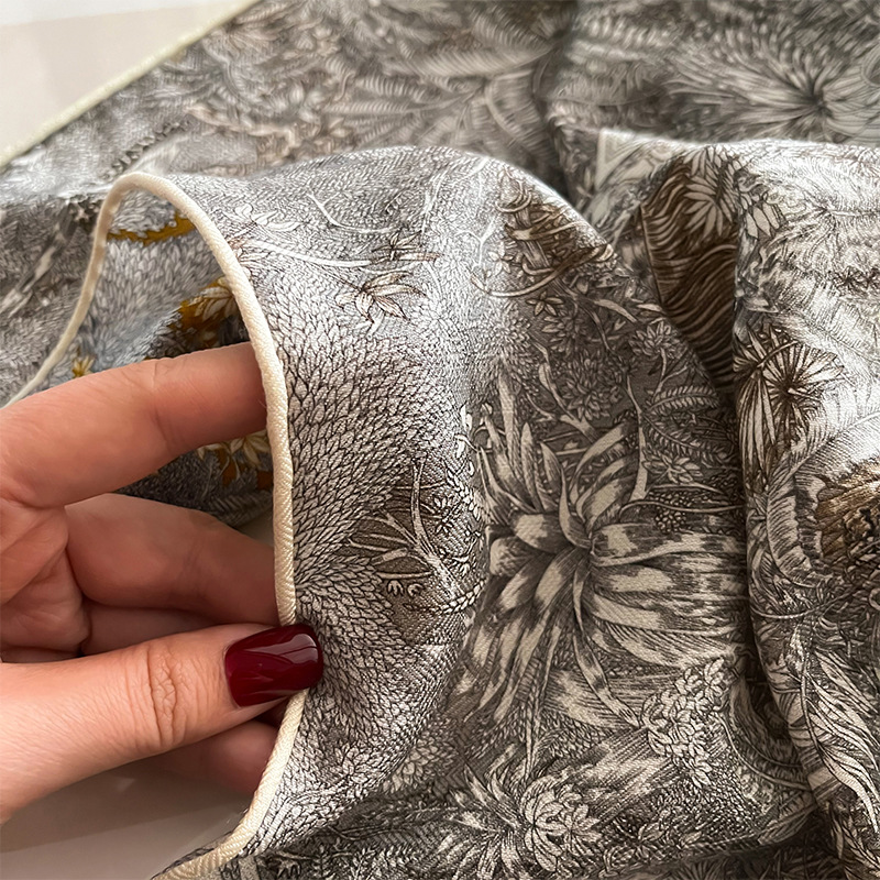 30% 멀버리 실크 70% 울 65CM 정사각형 스카프 - Scarf Silk Square 리뷰 및 가격