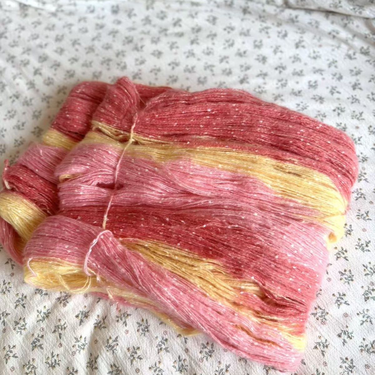 500g 그라디언트 모헤어 컬러 염색사 수제 DIY 부 - Woven Scarf Blanket 리뷰 및 가격